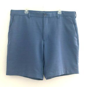 Callaway Shorts Mens Waist Size 40 Blue Casual Golf Flat Front Stretch Chino